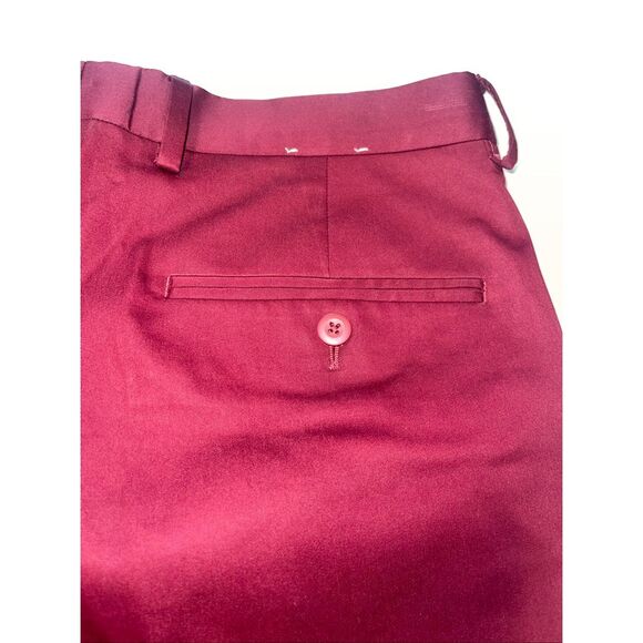 EXPRESS‎ Performance Extra Slim Fit Maroon/Burgundy Dress Pants Stretch Sz 31x32 - Picture 6 of 6